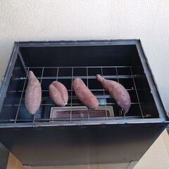 新品 やきいも釜セット さつまいも 練炭火用 新メニュー 客寄せ お祭り 焼き芋 新製品 焼き芋器 練炭用 学園文化祭り やきいも イベント 焼いも機 独立開業プロ仕様をコンパクトに 新製品 焼き芋器 練炭用 学園文化祭 やきいも イベント 焼いも機 独立開業 副業 キッチンカー キャンプ BBQ 道の駅 の画像