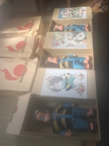 値下げ！まんだらけ特製鬼太郎人形コンプリート3体（代理出品）