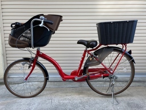 自転車　ママチャリ　前乗せ用チャイルドシート　後ろ乗せ用チャイルドシート