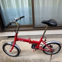 コカコーラ折りたたみ自転車