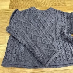 紫　ニット　ViSの画像