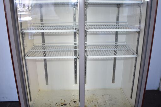 【八直終了6/10】≪y555≫動OK ホシザキ 業務用 リーチイン 冷蔵ショーケース/冷蔵庫 RSC-90DT-B 2016年製 飲