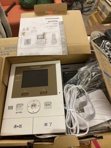 新品インターホン　テレビモニターホン　Panasonic VL-SWD200K