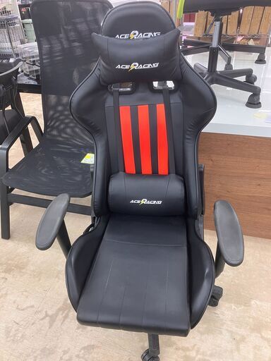 【お値下げしました!!】ゲーミングチェア PCチェア リクライニング No.2659● ※現金、クレジット、スマホ決済対応※