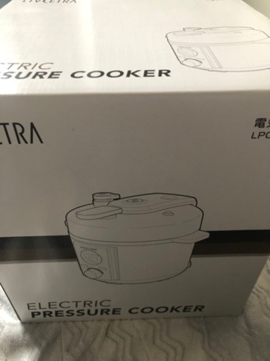 電気圧力鍋　アルファックス・コイズミ　LPCT20W  新品