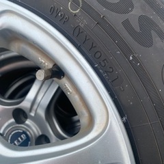 175/65R14 ヨコハマECOS 夏タイヤアルミセット