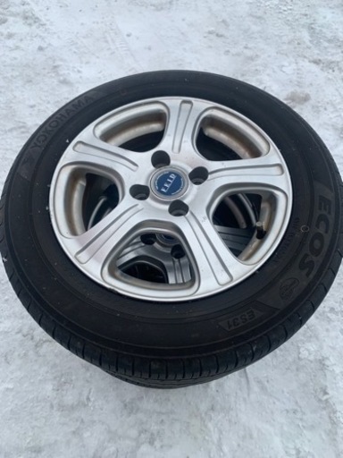 175/65R14 ヨコハマECOS 夏タイヤアルミセット