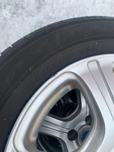 175/65R14 ヨコハマECOS 夏タイヤアルミセット