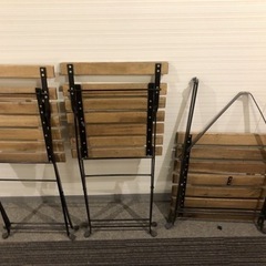 【東京都品川区 直接引き取り限定】IKEA TARNO テーブル&チェア セットの画像