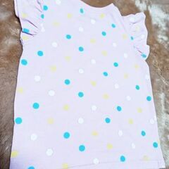 【処分】★ANAP★カラフルドットフレンチスリーブ★の画像