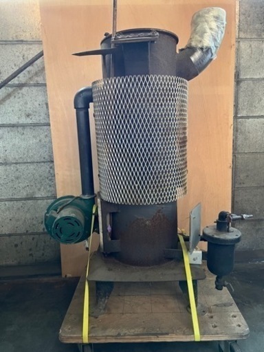 廃油ストーブ　ミニサンプラザ 100v