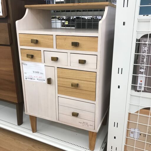★ジモティ割あり★  チェスト ナチュラル H80×W47×D38 クリーニング済み KJ1479