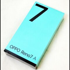未開封 Yモバイル OPPO Reno7 A A201OP ドリームブルー ワイモバイル 〇判定 SIMロック解除済