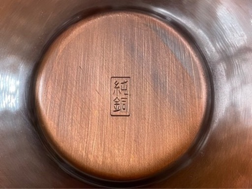 銅茶道具未使用品　　茶道具