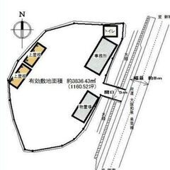 ★貸土地★  泉南市信達市場　 1160坪 #資材置き場　＃トラ...