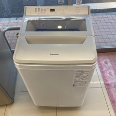 HJ277 【中古】 Panasonic 洗濯機　２２年製　NA-FA8H1  8k HJ277 【中古】 Panasonic 洗濯機 22年製 NA-FA8H1 8k