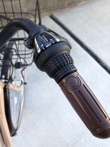 自転車　キッズチェア付き