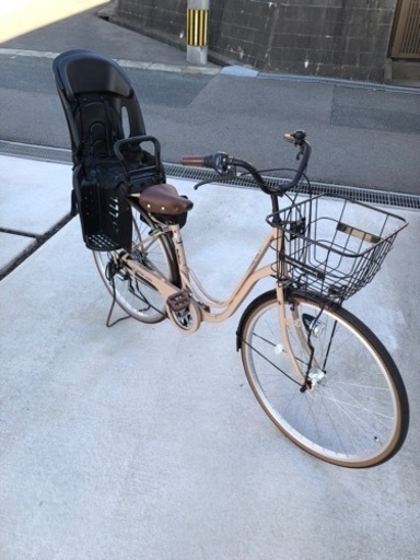 自転車　キッズチェア付き