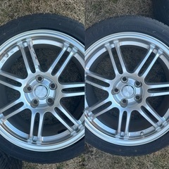 エコフォルムタイヤホイール4本セット　マークX130系前期に付けてました。の画像