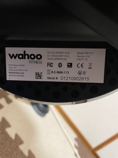 ワフーキッカー　スマートトレーナー　Wahoo KICKR 2021 箱付き