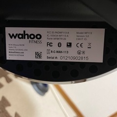 ワフーキッカー　スマートトレーナー　Wahoo KICKR 2021 箱付きの画像