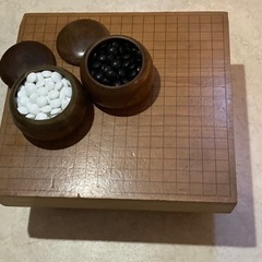 囲碁盤、碁石3セット
