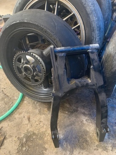 GSF1200スイングアーム　牛用に加工済み