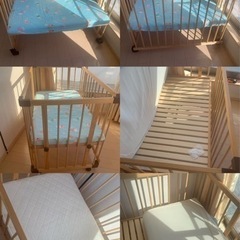 farska ベビーベット　マッド付きセットの画像