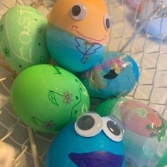 【3/8 & 3/27】大人気！英語でクラフト: Easter Egg Coloring の画像