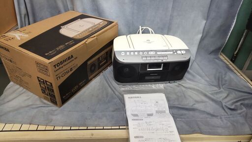 TOSHIBA CDラジオカセットレコーダー TY-CDS6