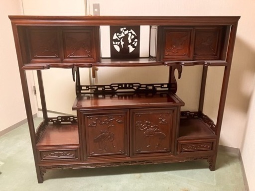 アンティーク 飾り棚