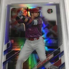 21 topps chrome 広島カープリフレクター 鈴木誠也の画像
