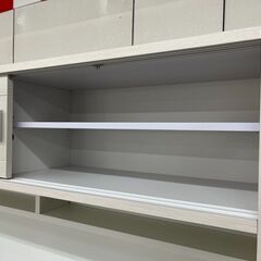 キッチンボード　ホワイト　横幅約140ｃｍ