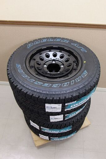 ブリヂストン BRIDGESTONE DUELER A/T LT215/75R15 2022年製タイヤ NITRO POWER SPAS12 SHOTGUN 15×6J ホイールセット シエラ (T1523mxxY)