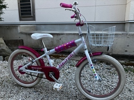 428、幼児用オフロード自転車18インチ(ピンク白)