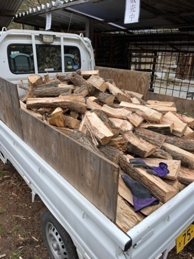 値下げしました　軽トラいっぱい