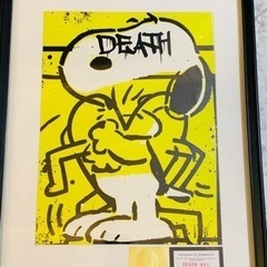 売約済正規品DEATH NYC  世界限定100枚 キースヘリング