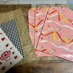 ラッピング  梱包 紙袋 数種類 セットの画像