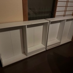 引き取り限定葛飾区より本棚二つあげます