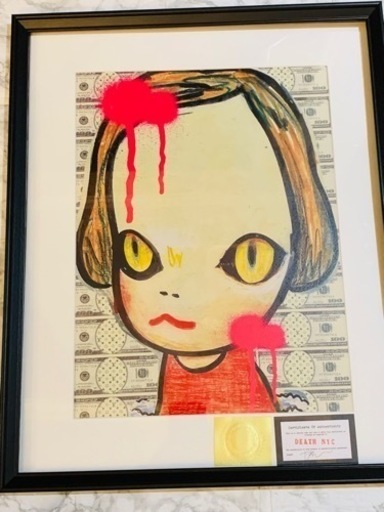 売約済正規品DEATH NYC  世界限定100枚 奈良美智　ロッタちゃん