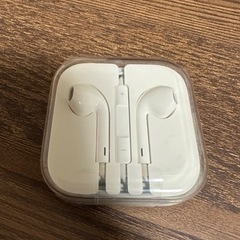 【未開封品！】アップル　Apple 純正イヤホンマイク　ピンジャック式の画像