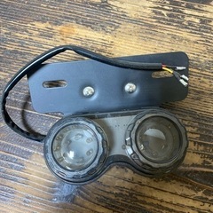 バイクのテールランプ