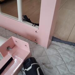 シングルベットフレーム　マットレス付の画像