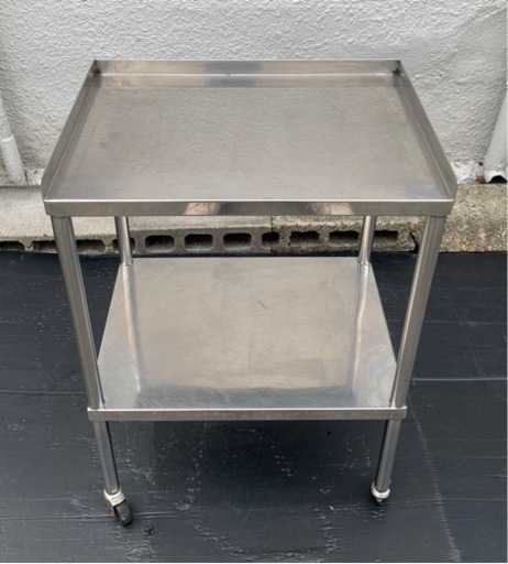 業務用 キャスター付き 作業台 調理台 500×355×700 厨房機材 飲食店 業務用 キャスター付き 作業台 調理台 500×355×700 厨房機材 飲食