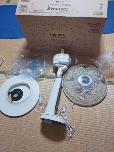 未使用品TOSHIBA扇風機（現金手渡しでお願いします）