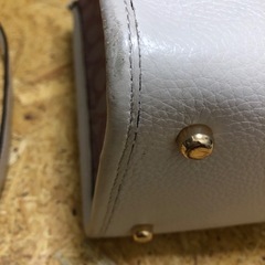 COACH トート ハンドバッグ ショルダーバッグ ジャガード ピンク　中古の画像