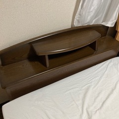 取引中　セミダブルベッドマットレス込み