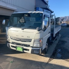 三菱キャンター　4段ラジコンフックイン