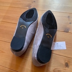 新品パンプス　グレー　24.5〜25.0の画像