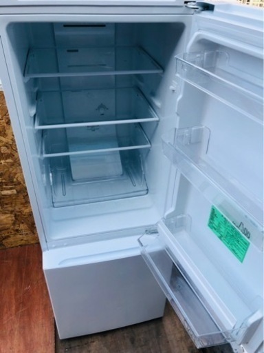 ５km以内配送無料　保証付き　2020年式　ヤマダ電機 2ドア冷蔵庫 (156L・右開き) ホワイト YRZF15G1